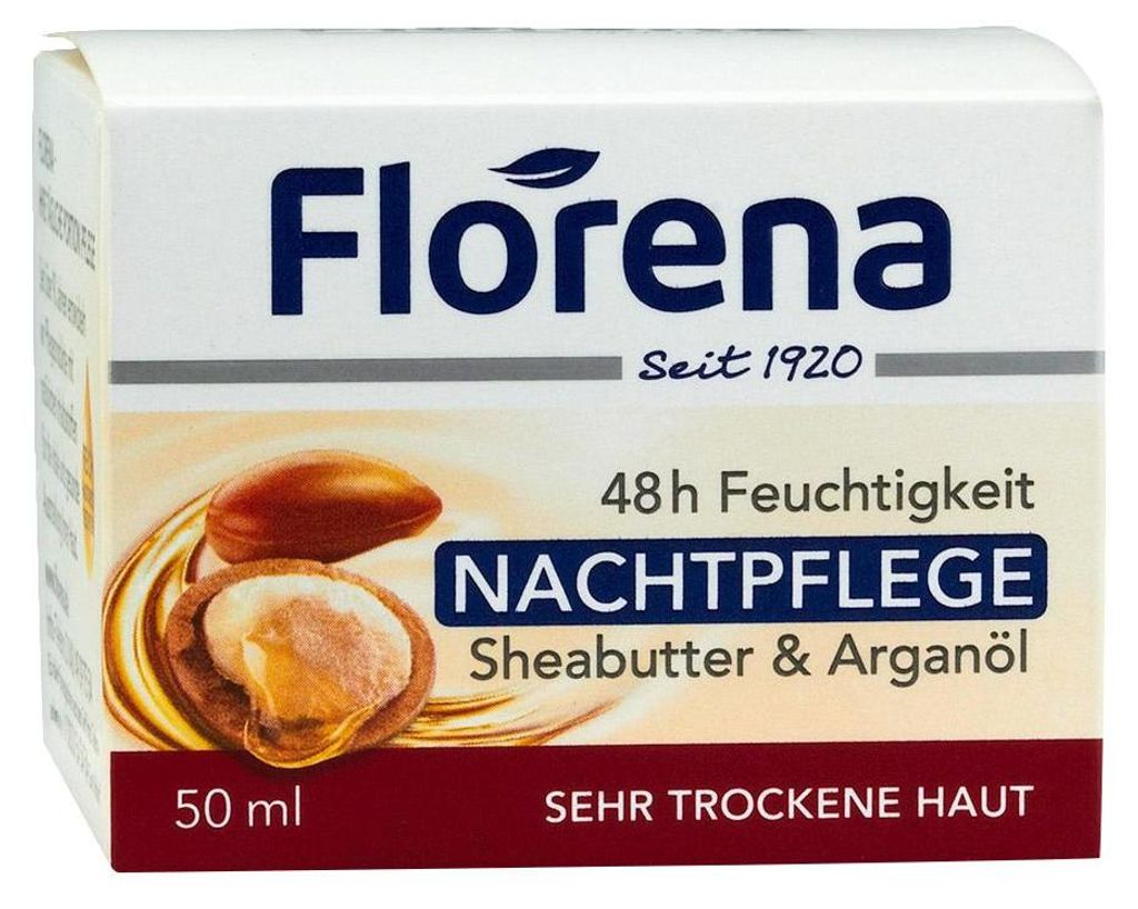 Florena Nachtpflege Sheabutter&Argan. Zdjęcie produktu 