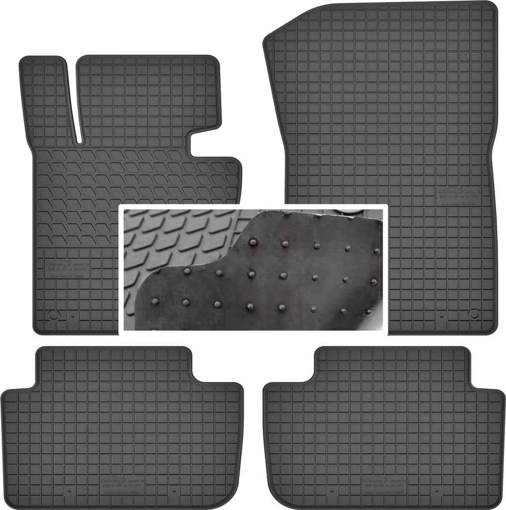 OFFERTA Set Tappetini Gomma BMW X3 E83 | Qualità Tedesca su Misura