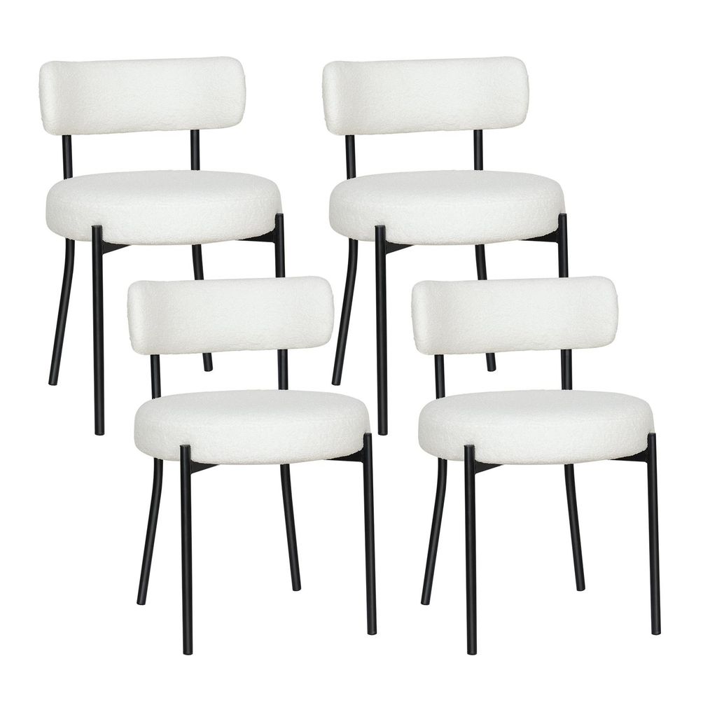 Puluomis Esszimmerstühle 4er Set Küchenstühle Polsterstuhl Produktbild 