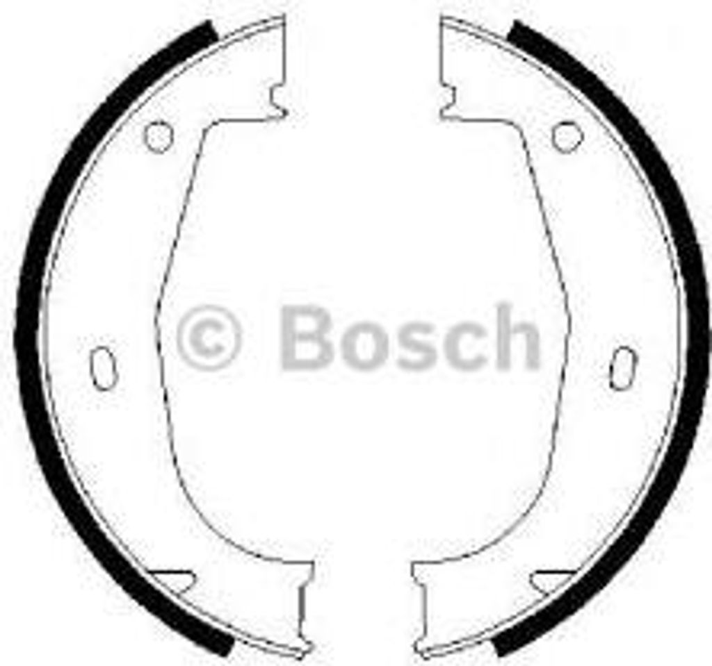 Bosch Bremsbackensatz, Feststellbremse 0 986 487 520
