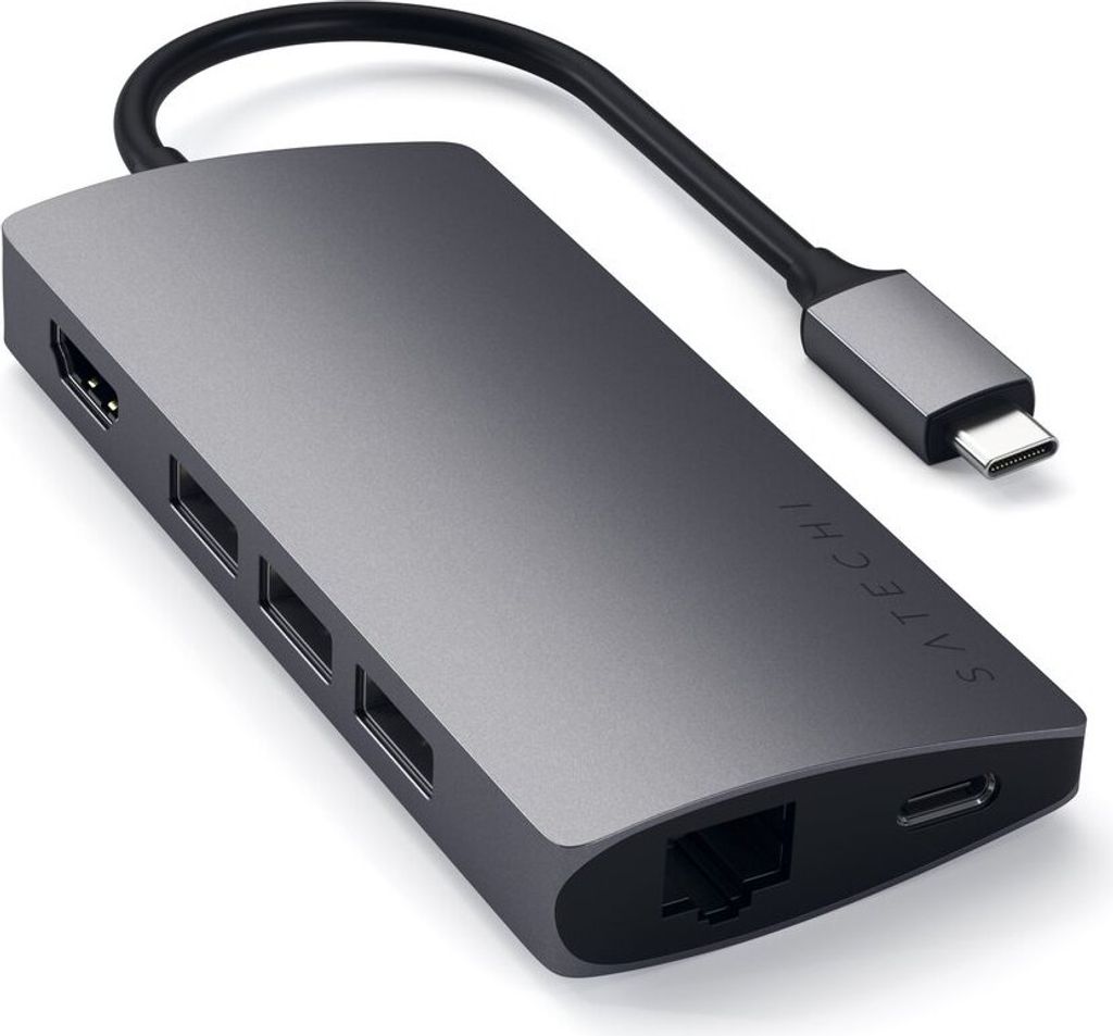 Satechi Multi-Port Adapter V2 Dock st., USB 3.2 Gen 1 (3.1 Produktbild 