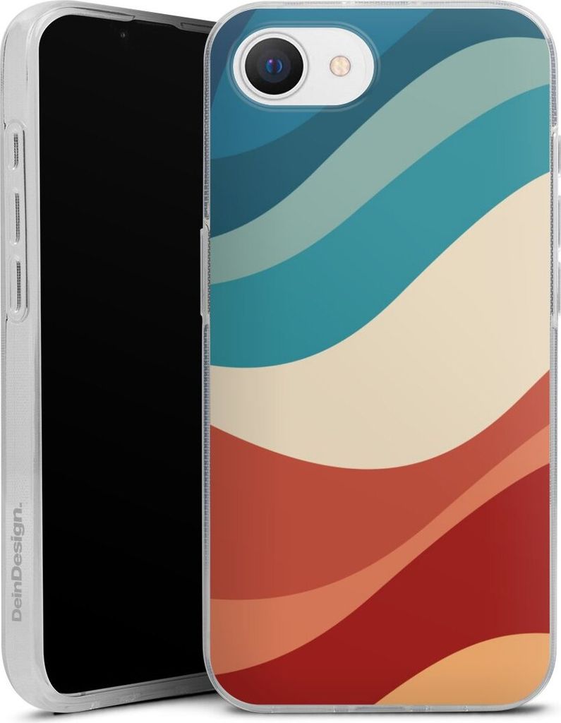 DeinDesign Handyhülle für Apple iPhone 16e Silikon Hülle Case Smartphone Schutzhülle Farbe Farbverlauf Welle