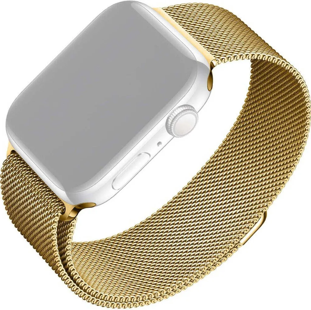 FIXED Fixed | Mesh Strap for Apple Watch 42/44/45/46/49mm | Gold