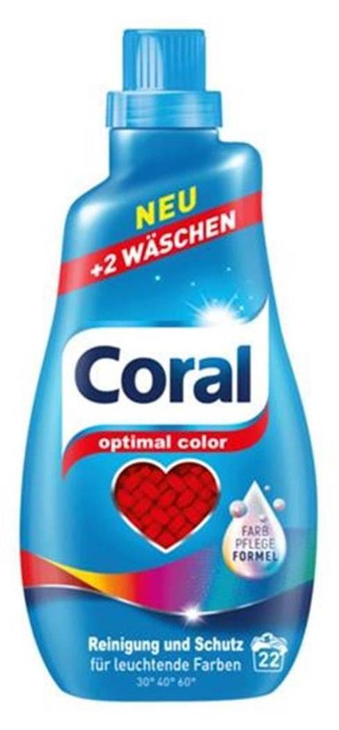 Coral Colorwaschmittel Flüssig Optimal Color 23WL (23 WL) Produktbild 