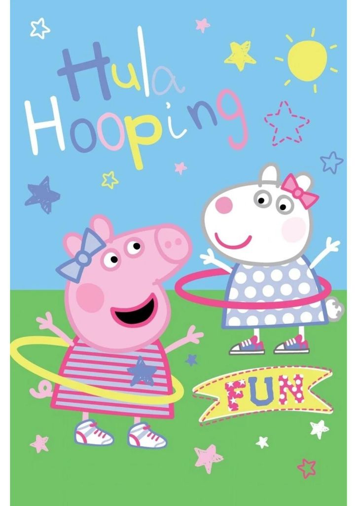 Peppa Pig, manta suave para abrazar, manta para Imagen del producto 