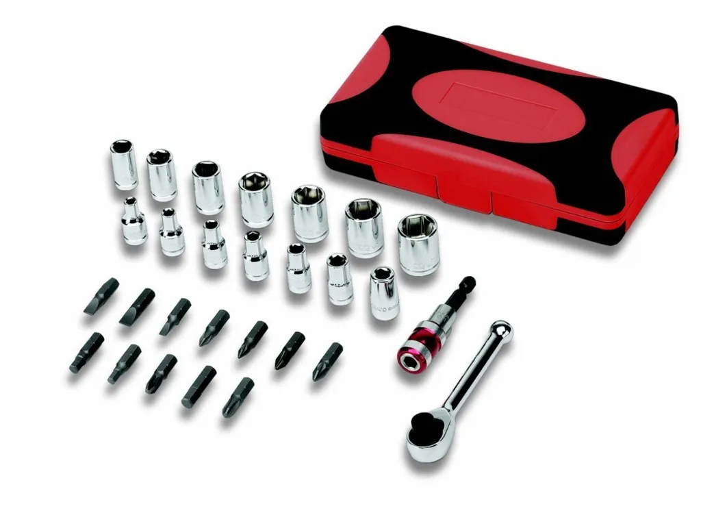 Cimco 113154 Jeu de douilles et cliquet professionnel haute précision