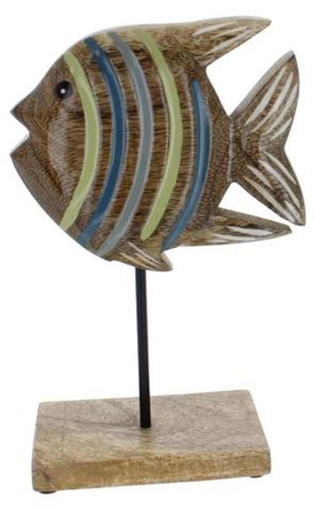 Standdeko Fisch - ca. 23 x 12,5 x 7 cm