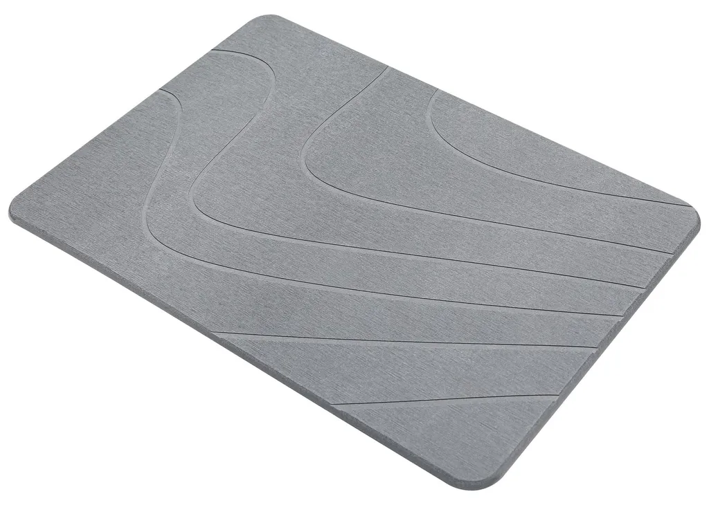 Tapis de sol pour salle de bain en pierre de diatomée à évaporation flash