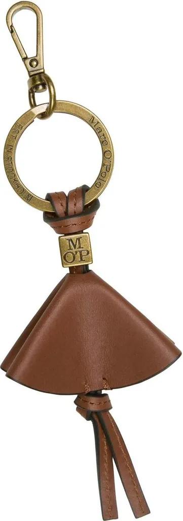 Portachiavi Marc O'Polo Gini Pelle Cognac | Robusto e Pratico per Viaggi