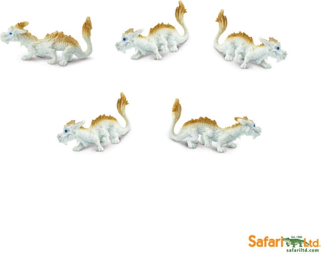 Safari - 351422 - Good Luck Minis, Glücksdrachen, 5 Stück, Produktbild 
