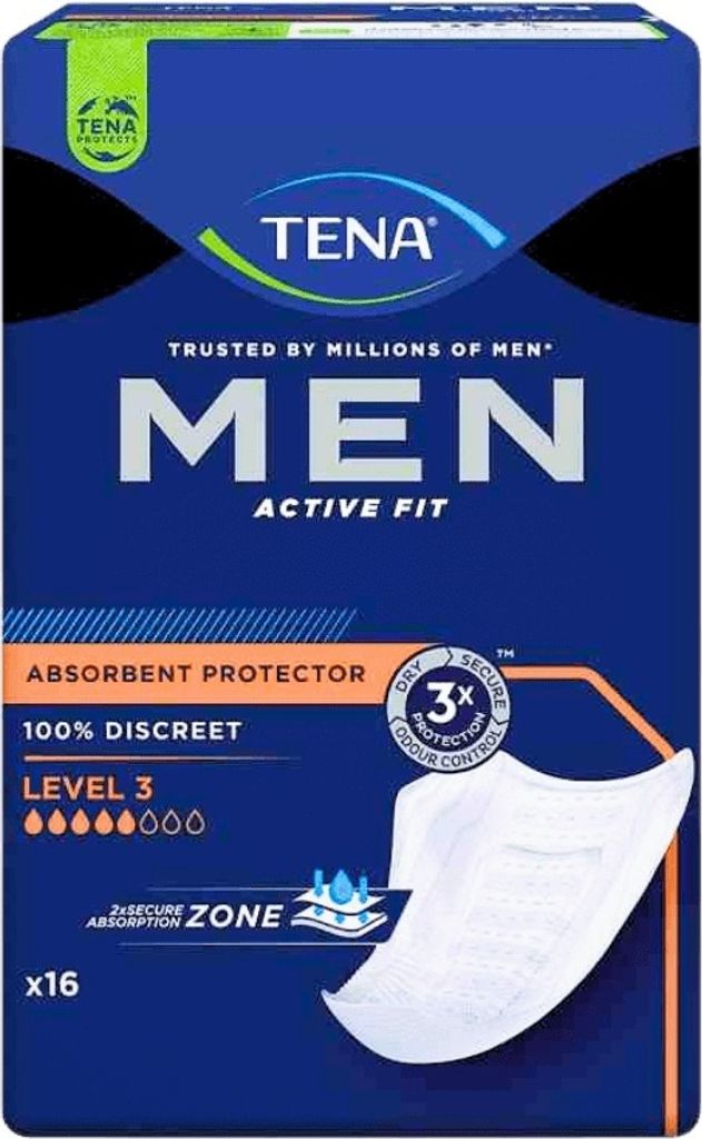 Tena men Active fit Level 3 (16 ks) Obrázok produktu 