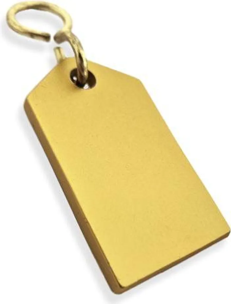 Portachiavi dell'hotel CombiCraft Bercy oro - 50 x 30 mm - 5 pezzi
