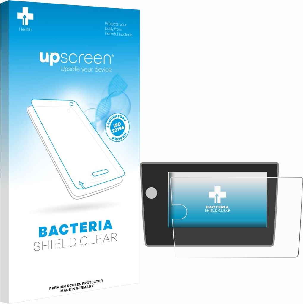 upscreen Schutzfolie für Volkswagen Polo Life 2024 Displayschutz Displayschutzfolie Folie Klar antibakteriell