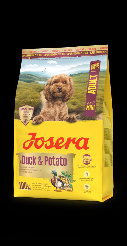 Josera Mini Ente & Kartoffel 3kg Produktbild 