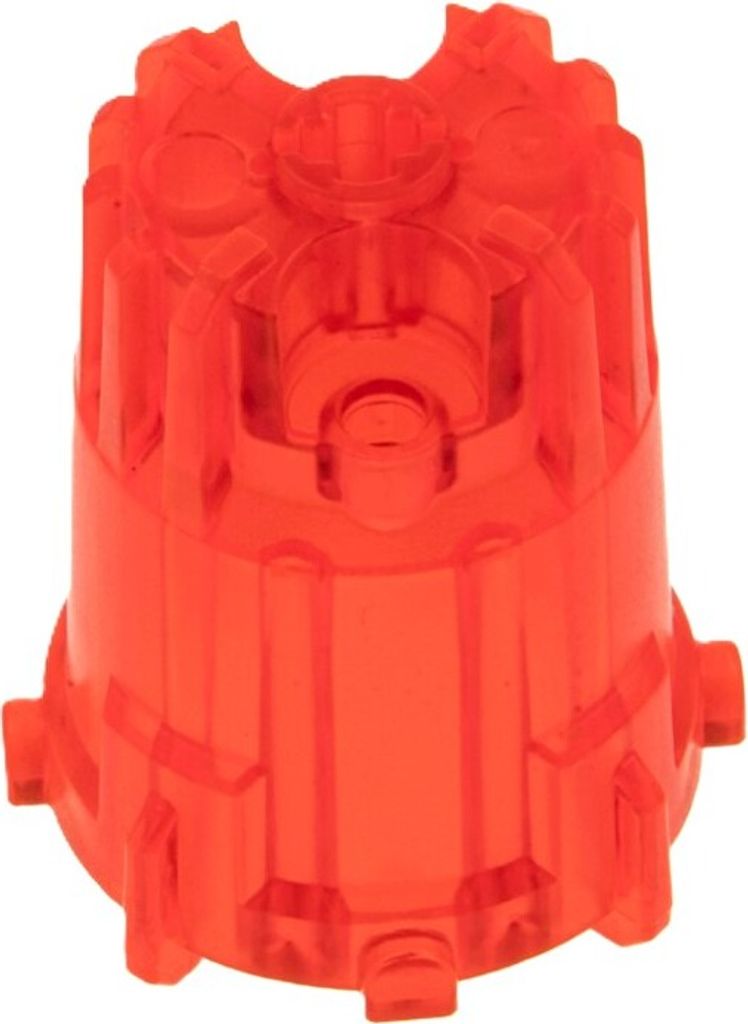1x Lego Bionicle Container transparent neon orange Hero Produktbild 