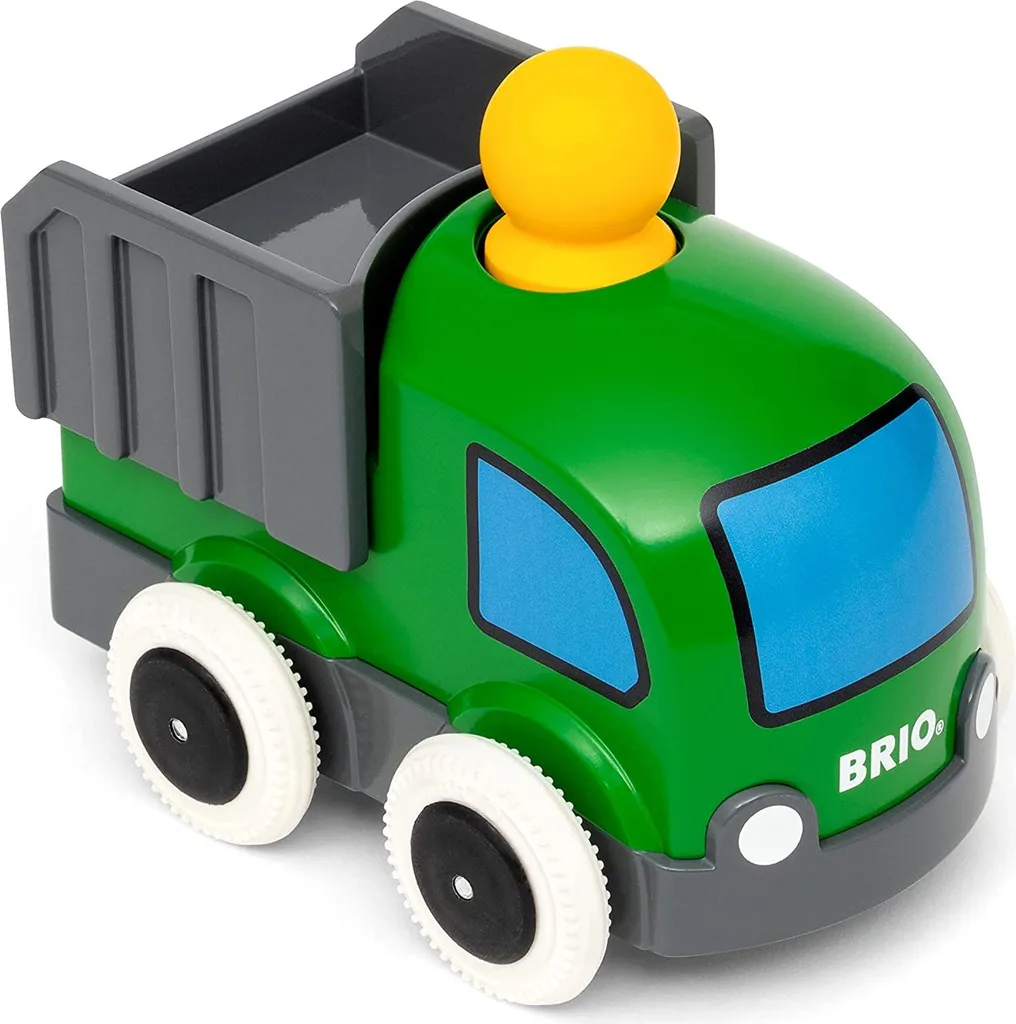 Camion à Pousser BRIO - Développer la Motricité de Bébé dès 12 Mois