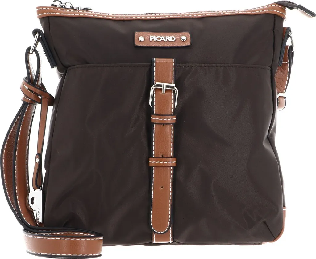 Offerta Picard Sonja M Borsa a Tracolla Marrone Cafe - Nylon Duraturo