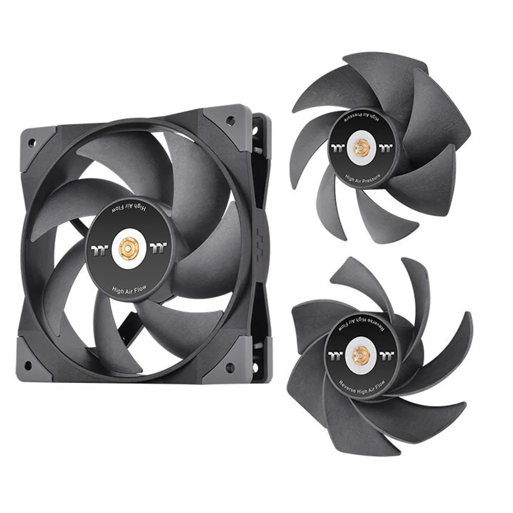 Ventilateur PWM SWAFAN GT12 Thermaltake 120mm à Pales Amovibles