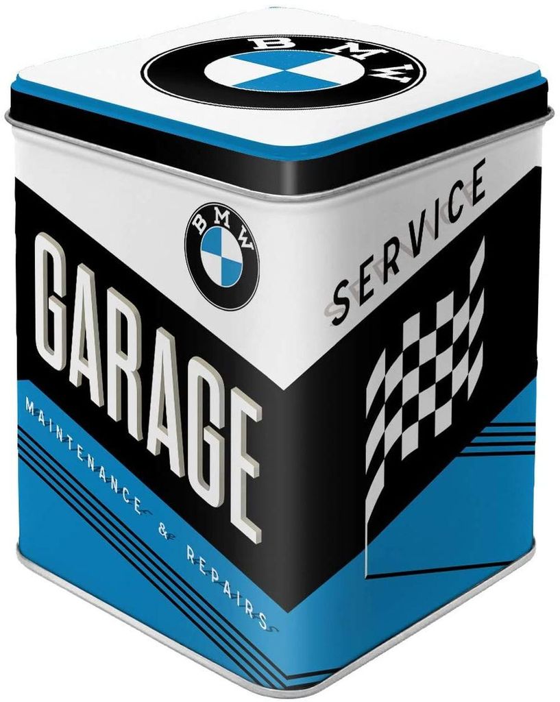 Puszka Na Herbatę Bmw Garage Zdjęcie produktu 
