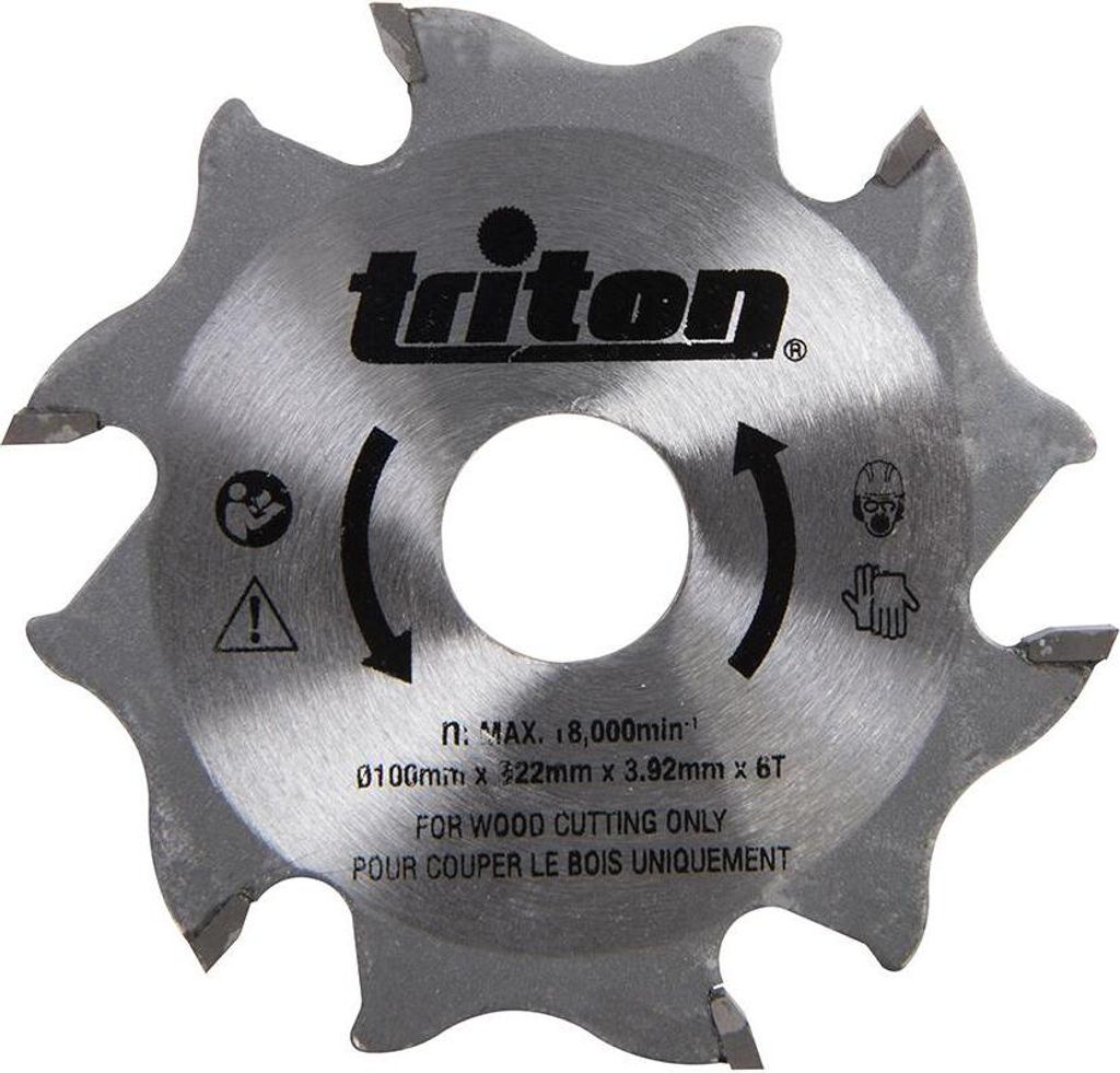 triton Fräsblatt für Flachdübelfräse 100 mm TBJC