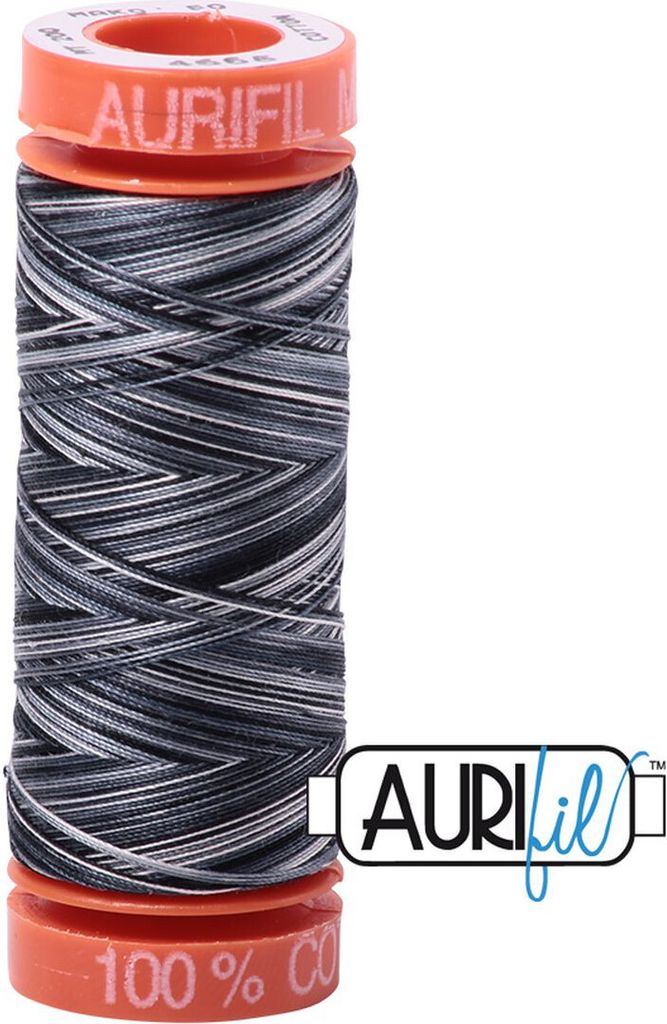 AURIfil Nähgarn MK50WT 1300m, 100% CO : 4665 Graphite AURIfil: 4665 Graphite