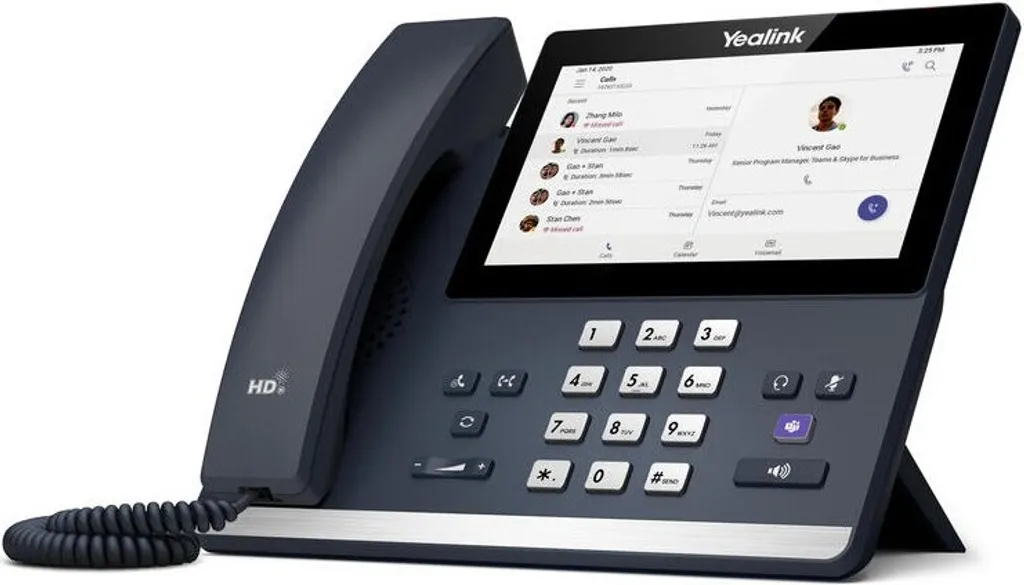 Yealink MP56 Téléphone VoIP Microsoft Teams avec Bluetooth Intégré