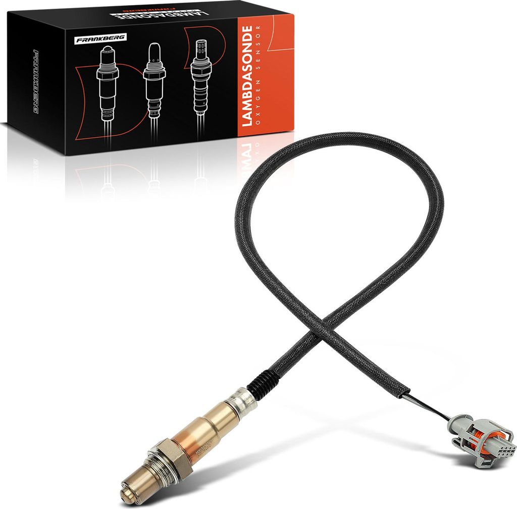 Frankberg 1x Lambdasonde Diagnosesonde Nach Katalysator für Porsche 911 Cabriolet Targa 997 3.6L 3.8L