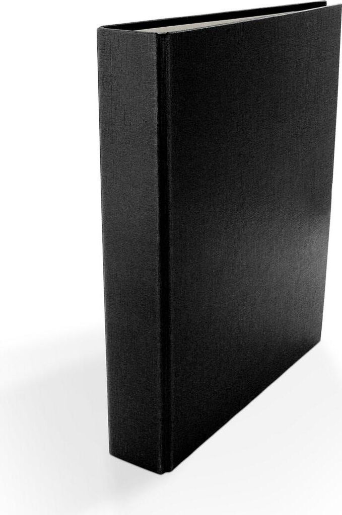 Ringbuch / DIN A5 / 4-Ring Ordner / Farbe: schwarz Produktbild 