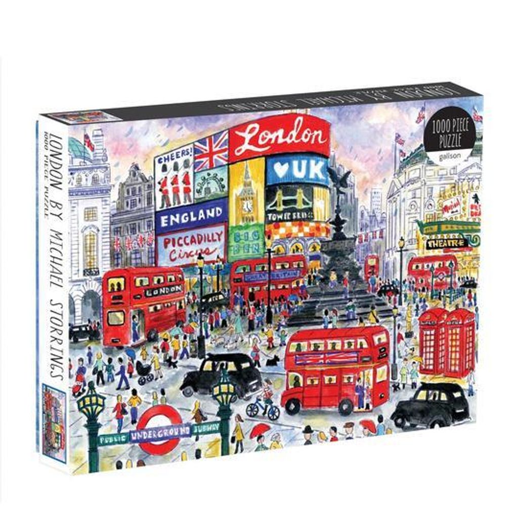 London 1000 Piece Puzzel – Lingua: Inglese Immagine del prodotto 