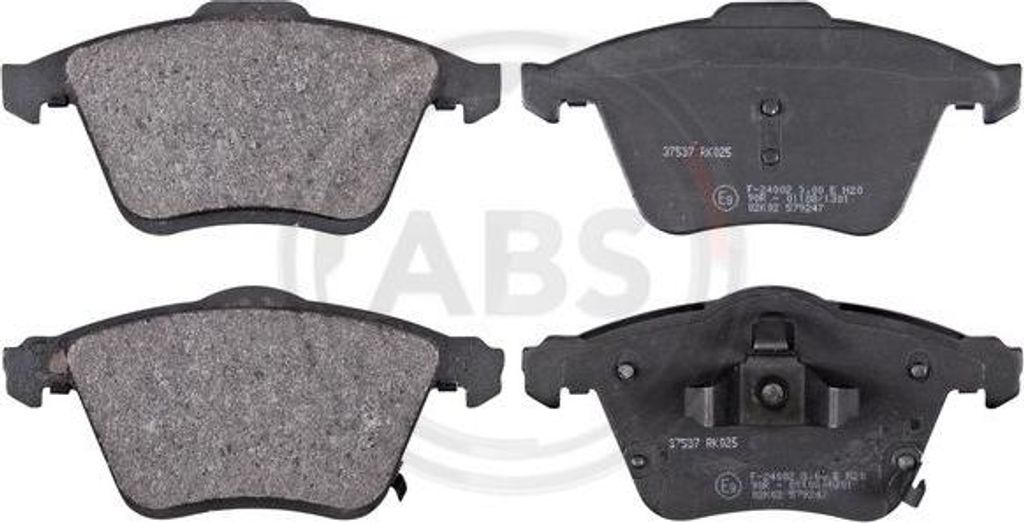 A.B.S. 37537 Bremsbelagsatz, Scheibenbremse OE GPYA3323GZ kompatibel mit 6