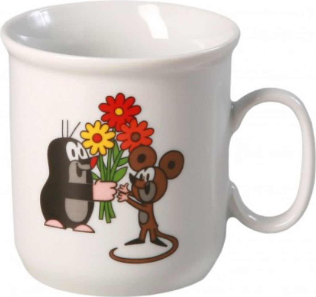 Tasse d'enfant 0,25 l, taupe et fleur, Thun 1794 Image du produit 