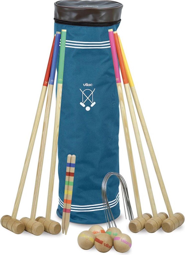 Vilac Croquet dla 6 graczy z torbą Zdjęcie produktu 