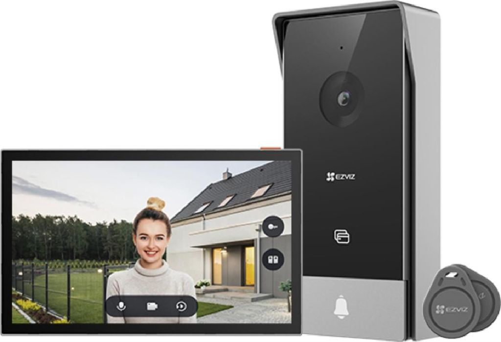 EZVIZ HP5 sistema per video-citofono 17,8 cm (7") Nero, Immagine del prodotto 