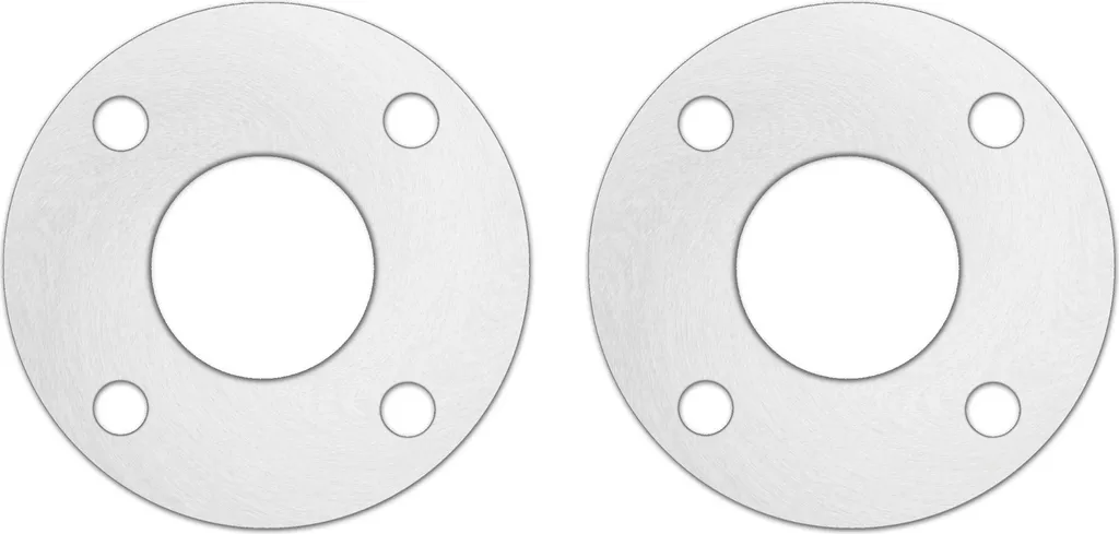 Distanziali ruota 2 pezzi 4x108 CB 58,1 mm spessore 5 mm adattatore distanziale ruota in alluminio