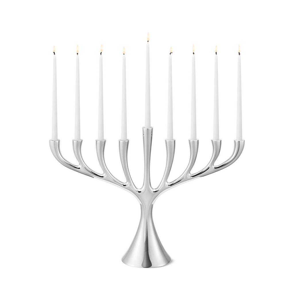 Georg Jensen COBRA MENORAH, STAINLESS STEEL, MIRROR SMALL 10019312