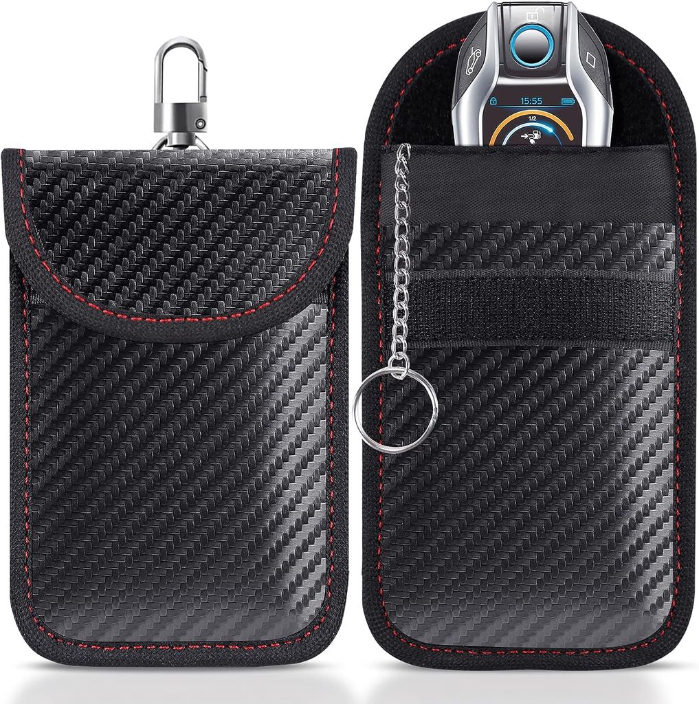 Keyless Go Schutz Autoschlüssel Box und Faraday Tasche, Autoschlüssel RFID  A
