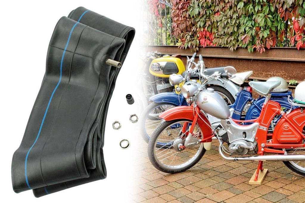 Schlauch 2.25 x 19 Zoll, altes Maß 23 x 2.25 für Simson Produktbild 