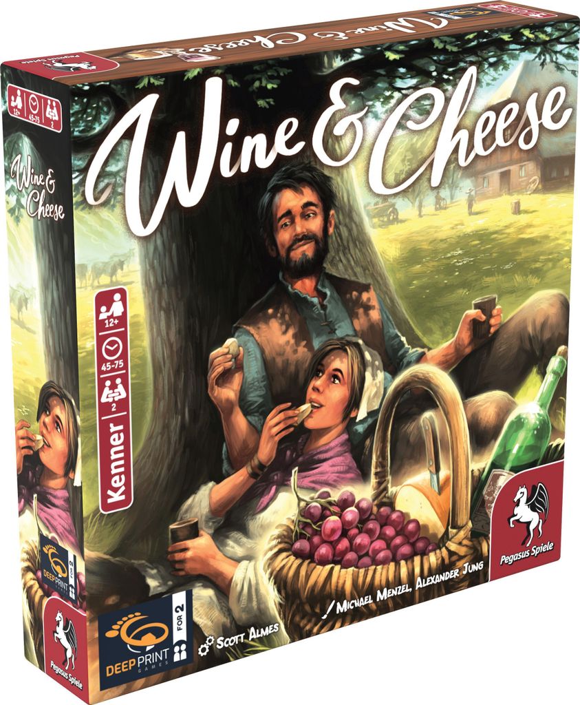 Pegasus Spiele Wine & Cheese (Deep Print Games) Produktbild 
