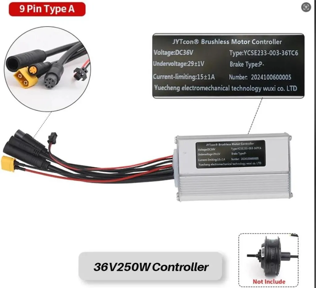 Contrôleur 36V 350W Haute Précision - Conception Compacte et Fiable - 2