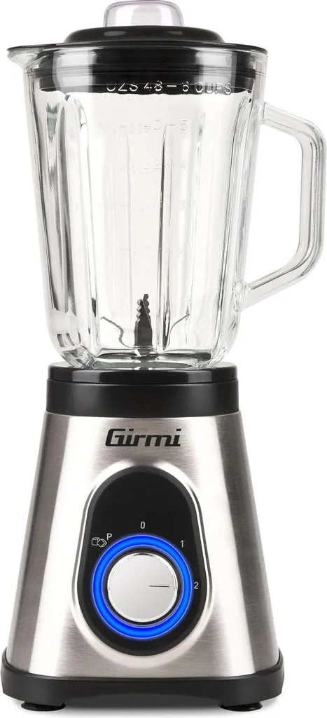 Mixeur Girmi FR9100 700W avec Bol Transparent Grande Capacité en Inox