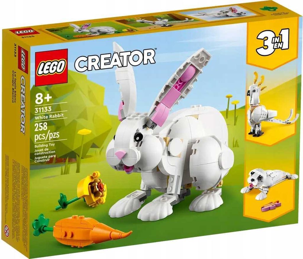 31133 - LEGO Creator - Biały królik Zdjęcie produktu 