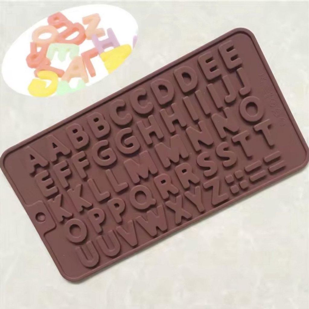 Buchstabenpralinen - Buchstabenform - Schokoladenform - 2 Produktbild 