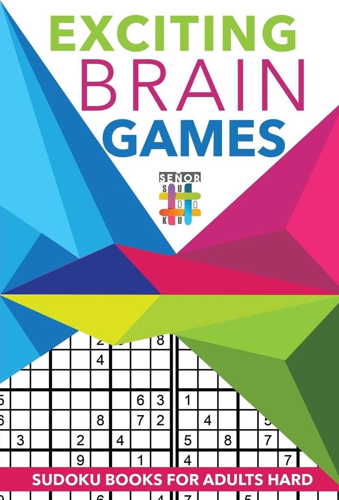 Exciting Brain Games | Sudoku Books for Adults Hard