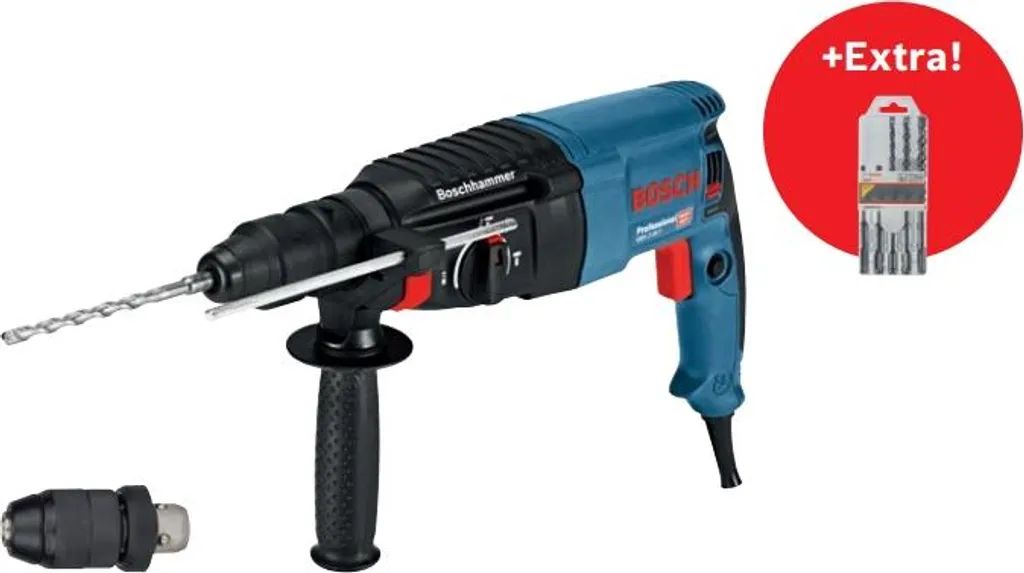 Bosch GBH 2-26 F Perforateur Anti-Blocage 830W pour Percer le Béton Armé