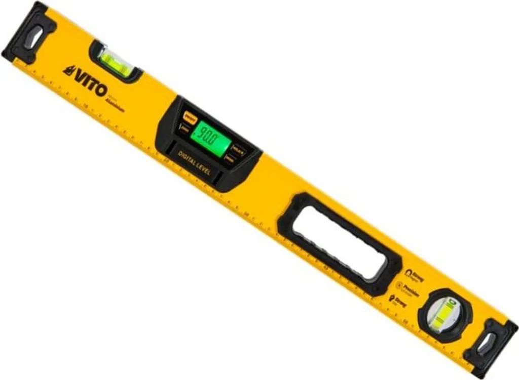 Niveau à bulle électronique VITO 60cm pour pose de menuiserie et rail