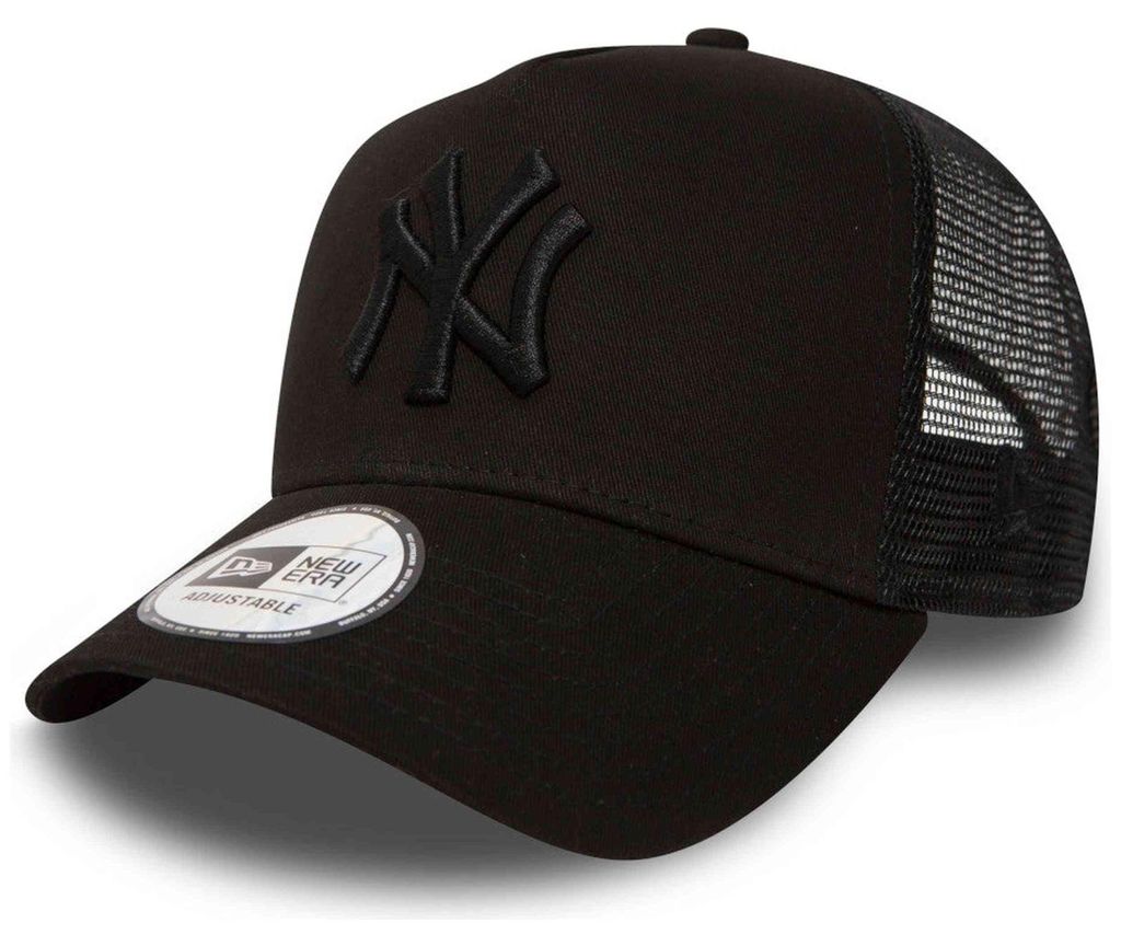 New Era Clean Trucker Cap NY Yankees Schwarz, Cap:OSFA Produktbild 