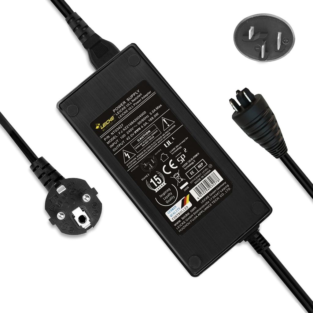 LEICKE 4A Ladegerät für 36V/42V Bosch Active/Performance Produktbild 