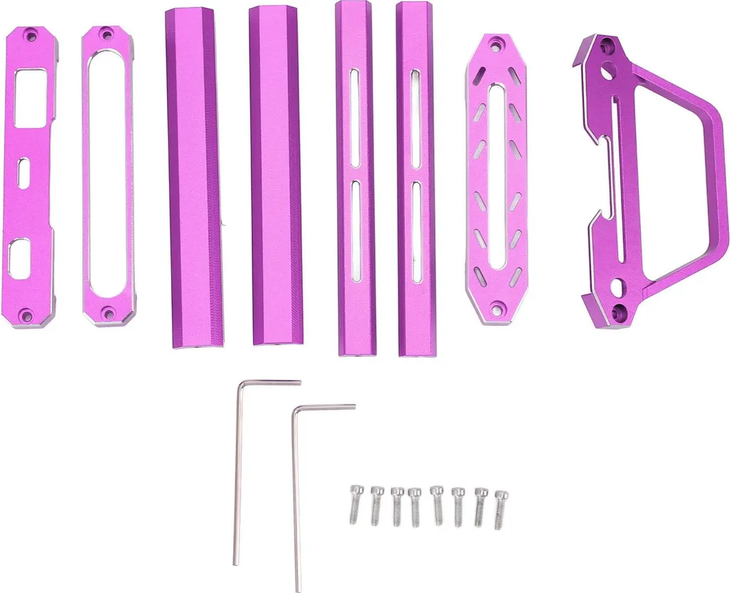 Protection de Transmetteur RC Noble NB4 en Aluminium Violet Ultra Résistant