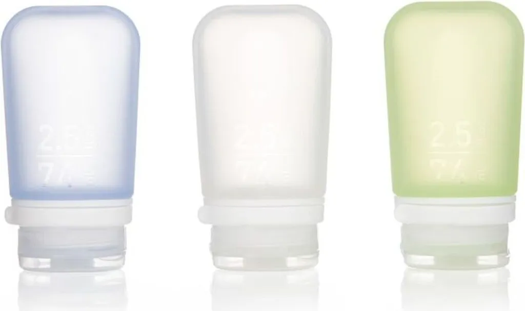 humangear GoToob+ Set Viaggio 74ml - Contenitori Silicone Premium