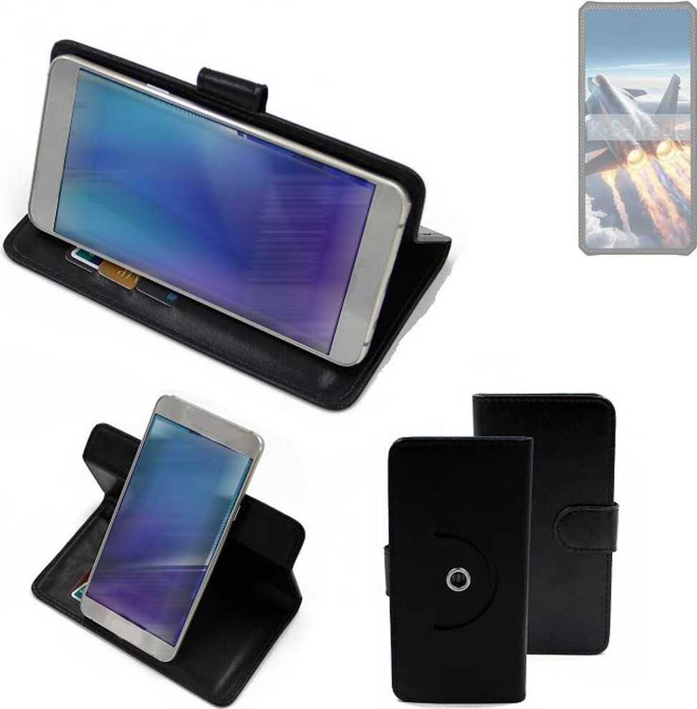 K-S-Trade Case Schutzhülle Handyhülle kompatibel mit iiiF150 Air2 Ultra Flipcase Smartphone Cover Handy Schutz Tasche Klapphülle Walletcase